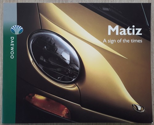 Daewoo matiz range - daewoo, prospekt