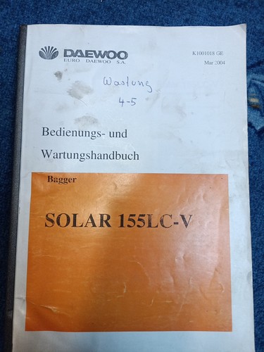 Daewoo solar 155lc - daewoo,