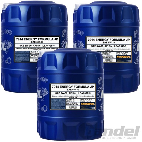 3x20l 5w30 mannol energy - 3x20l,