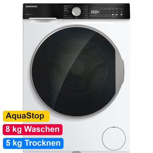 Daewoo waschtrockner 8kg 5kg - daewoo,